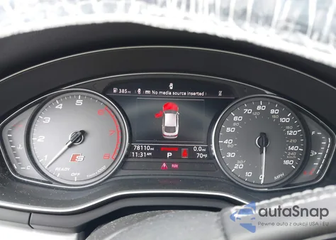 2019 Audi S5 3.0T Premium из США, поврежденный, VIN WAUA4CF54KA077672